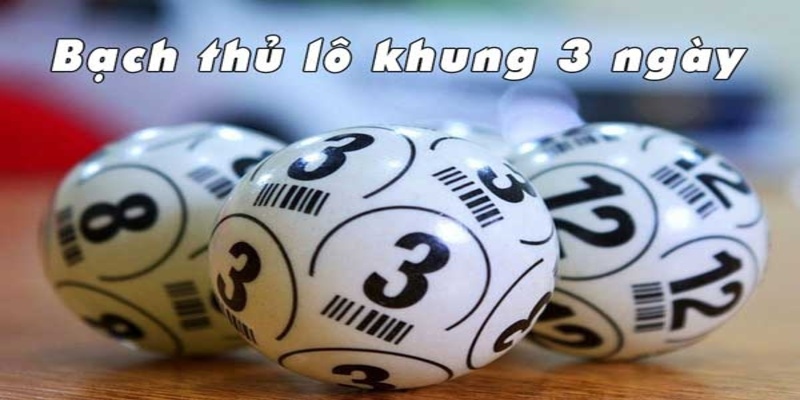 Lô bạch thủ khung 3 ngày