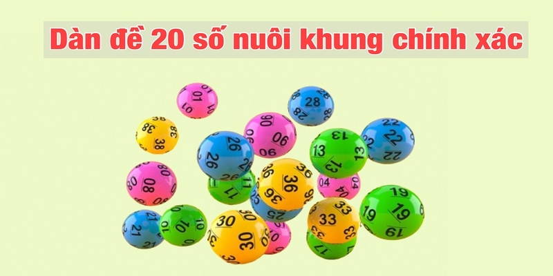 Một vài kĩ năng khi chơi dàn đề 20 số