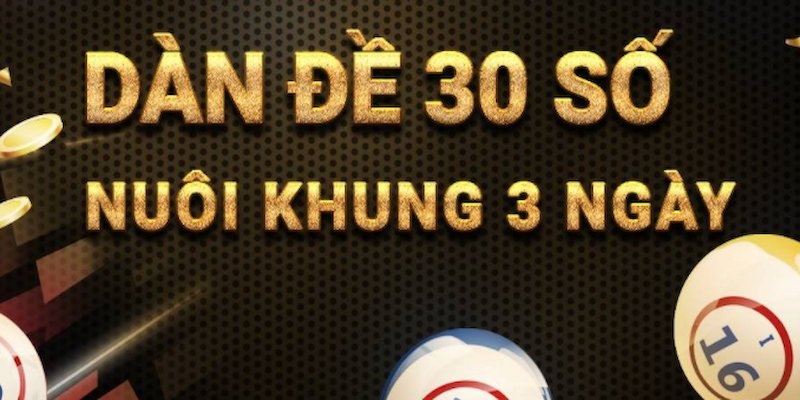 Thời gian thích hợp để nuôi dàn đề 30 số