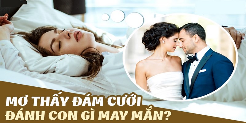 Mơ thấy đám cưới thì đánh con gì để trở thành triệu phú?