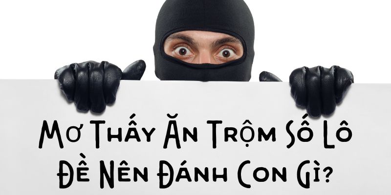 Nằm mơ thấy một tên trộm nhưng đã bỏ trốn được