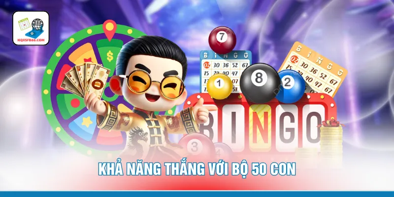 Khả năng thắng với bộ 50 con
