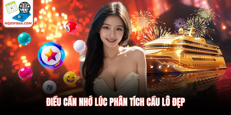 Điều cần nhớ lúc phân tích cầu lô đẹp